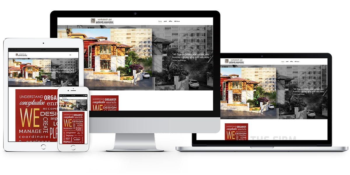 Pailands Associates mockup Pailands Associates mockup